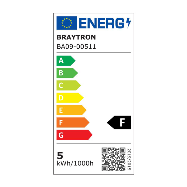 Braytron 6 x LED E14 5 Watt Kerzenform Leuchtmittel Lampe Glühbirne C37 3000K - 6500K (6, neutralweiß 4000k) – Ansicht 5