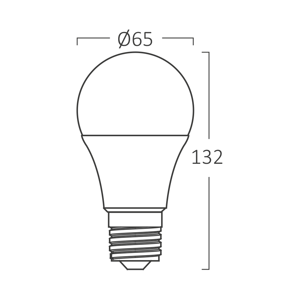 Braytron Sparpack 10 X E27 16W LED Glühbirne, Leuchtmittel, Birne, Kaltweiß, Lampe, Ersetzt 100W, sehr hell, 1620 Lumen, 4000 oder 6500 Kelvin, nicht dimmbar (Neutralweiß 4000K) – Ansicht 3