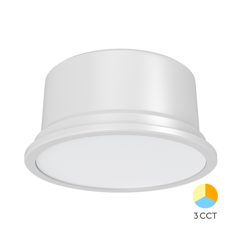 Braytron LED Modul 5W 230V MR16 – Flacher, integrierter Spot Strahler Ø50mm, CCT 3000-6500K, Abstrahlwinkel 110°, energieeffizient, für moderne Beleuchtungslösungen in Wohn- und Geschäftsräumen. – Ansicht 3