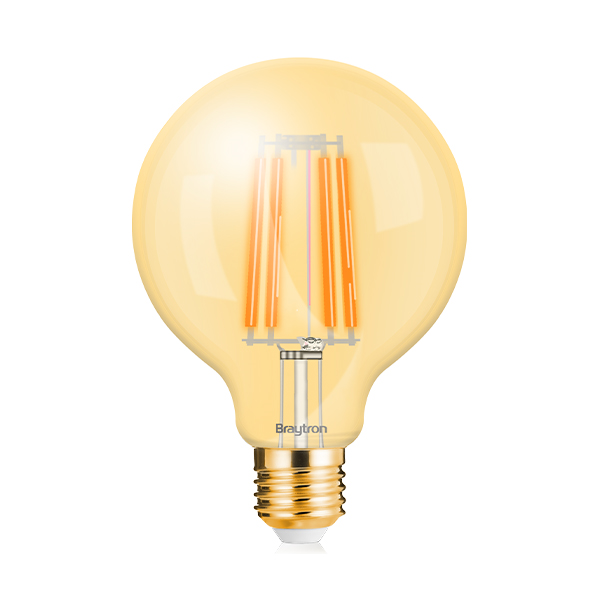 Ampoule LED Globe E27 6W Filament Vintage G125 – Blanc extra-chaud 2200K – BB48-00620