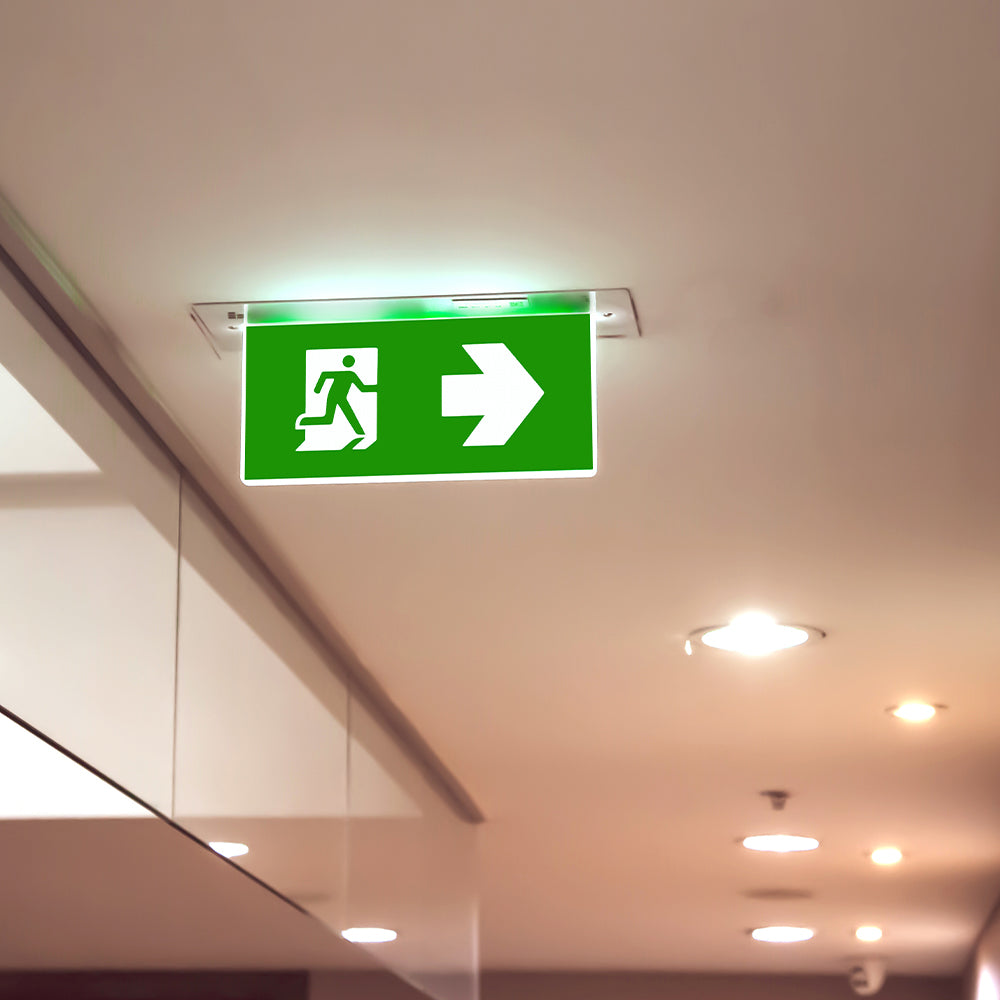 Braytron LED Notleuchte Notbeleuchtung, Akku Fluchtwegleuchte, IP20 – Ansicht 2