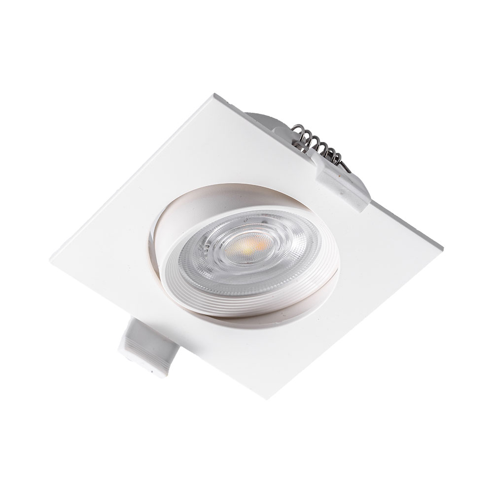 Braytron LED Deckenleuchte 7W 257 V Anschluss Warmweiß, Neutralweiß, Kaltweiß 3IN1, 750 Lumen, IP20 Deckenlampe für Wohnzimmer, Küche, Flur (Weiß) – Ansicht 4