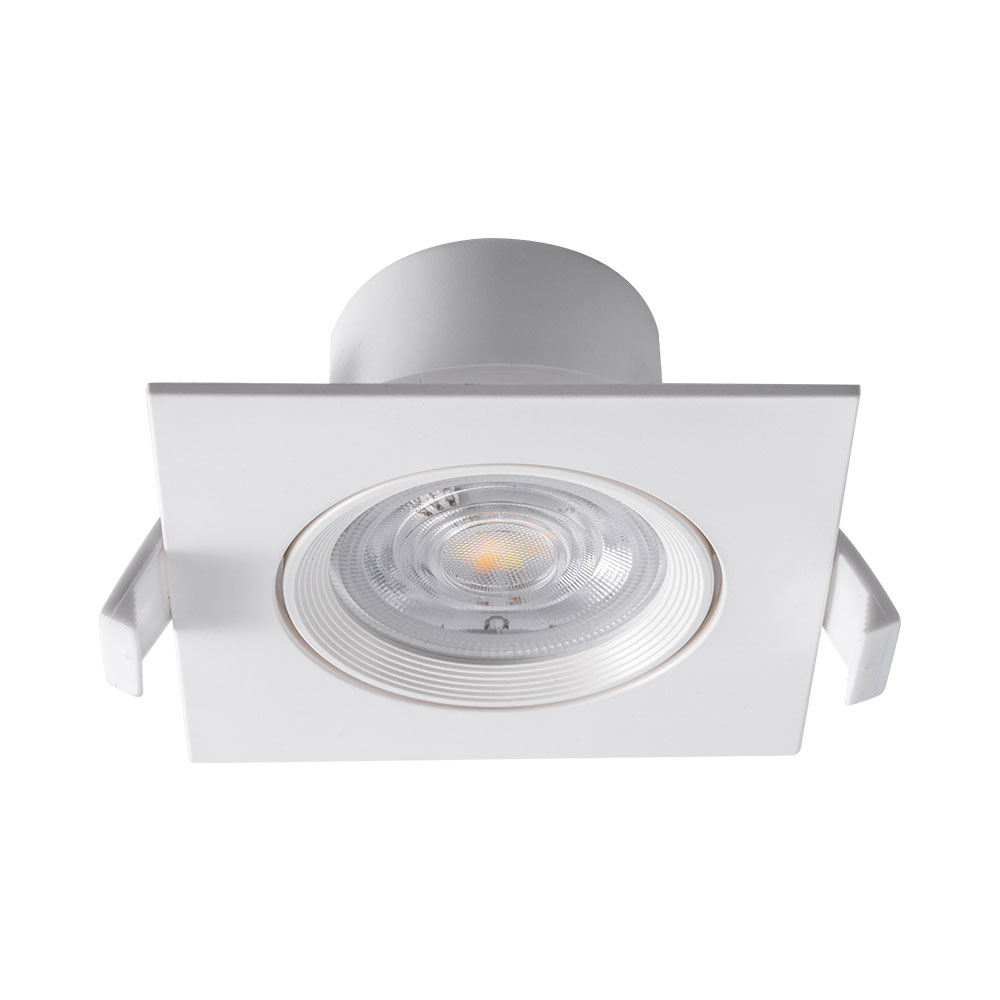 Braytron LED Deckenleuchte 7W 257 V Anschluss Warmweiß, Neutralweiß, Kaltweiß 3IN1, 750 Lumen, IP20 Deckenlampe für Wohnzimmer, Küche, Flur (Weiß) – Ansicht 5