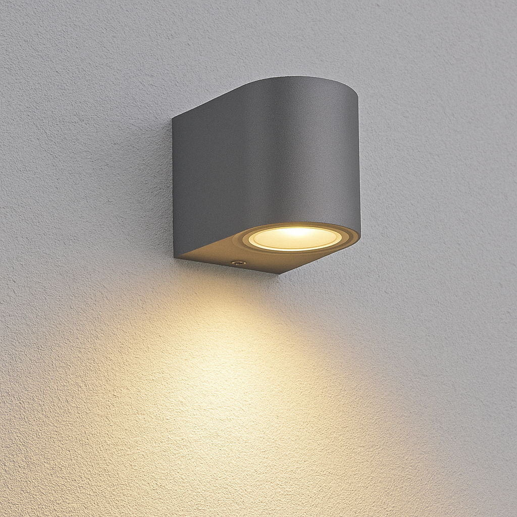 BRY-RITA-P-WL.1-GRY-1xGU10-IP44 - Wandlamp – BG32-00202