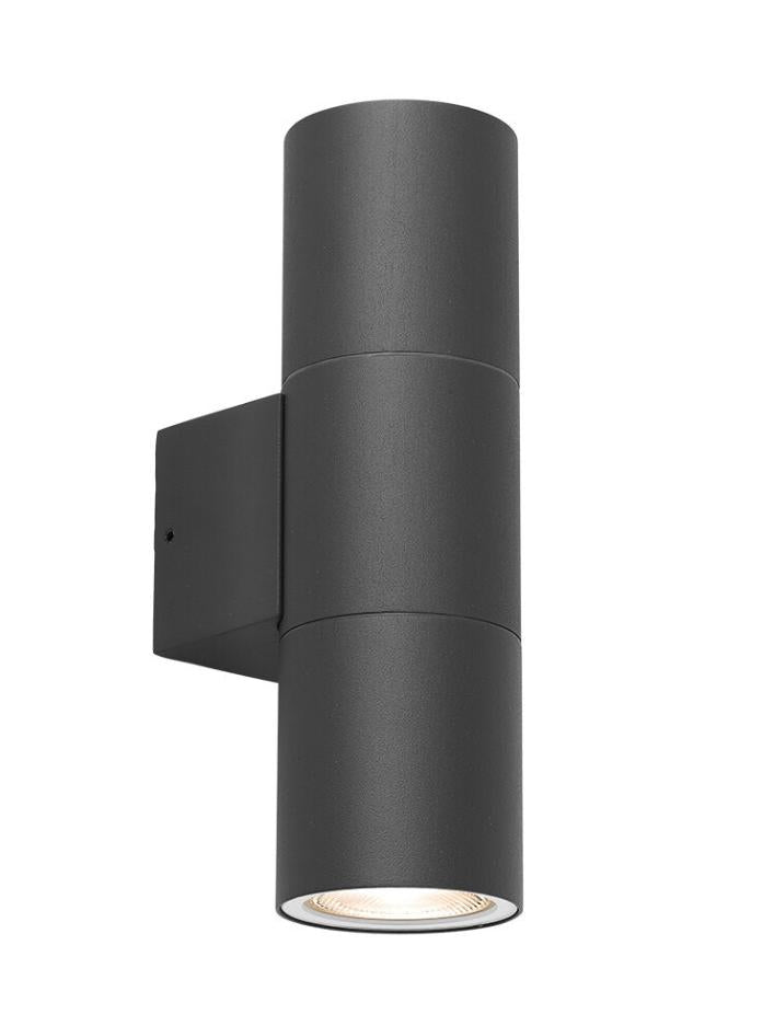 Braytron LED Strahler Außen Max 2x35W, IP44 wasserdicht, Fluter Flutlicht Außenstrahler (Grau) – Ansicht 4