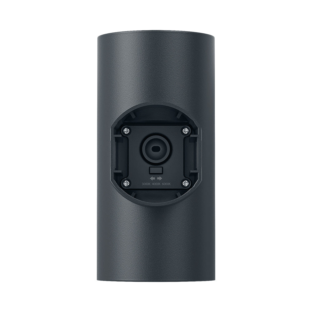 Braytron LED Wandleuchte Außen Zylinder Rund 2x 9W IP65, 3in1 Up&Down Außenlampe, Wandlicht für Terrasse, Balkon & Garten, wetterfest, modernes Design, warmweiß/neutrales Weiß/kaltweiß wählbar CCT – Ansicht 5