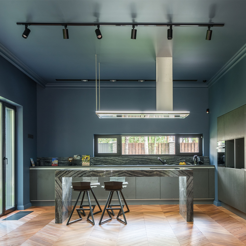 Braytron LED Schienenstrahler – LED Spot für 1-Phasen-Schienensystem – Dreh- & schwenkbar – Innenbeleuchtung für Shop, Galerie, Büro, Wohnzimmer – Tracklight, GU10, weiß – Ansicht 8