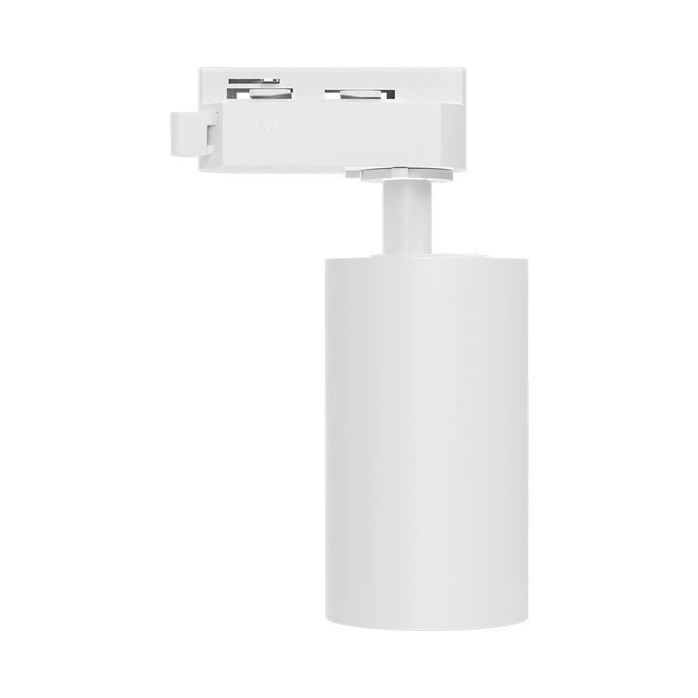 Braytron LED Schienenstrahler – LED Spot für 1-Phasen-Schienensystem – Dreh- & schwenkbar – Innenbeleuchtung für Shop, Galerie, Büro, Wohnzimmer – Tracklight, GU10, weiß – Ansicht 3