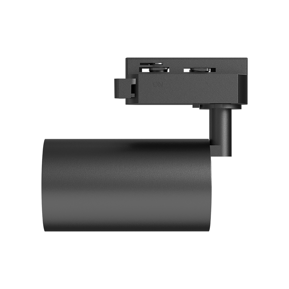 Braytron LED Schienenstrahler – LED Spot für 1-Phasen-Schienensystem – Dreh- & schwenkbar – Innenbeleuchtung für Shop, Galerie, Büro, Wohnzimmer – Tracklight, GU10, schwarz – Ansicht 5