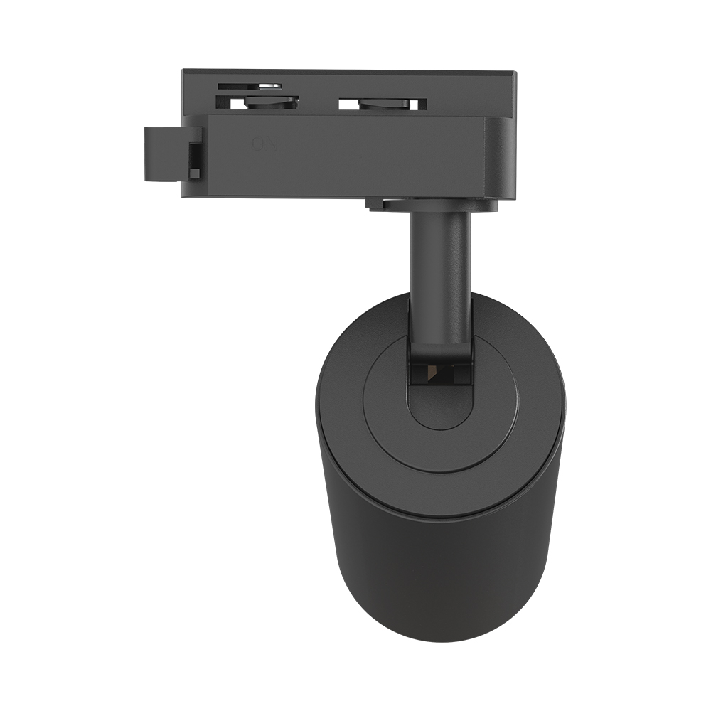 Braytron LED Schienenstrahler – LED Spot für 1-Phasen-Schienensystem – Dreh- & schwenkbar – Innenbeleuchtung für Shop, Galerie, Büro, Wohnzimmer – Tracklight, GU10, schwarz – Ansicht 6