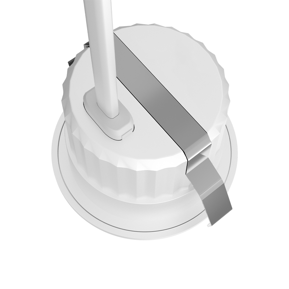 Braytron LED Deckenleuchte 3W Warmweiß 3000K, 210 Lumen, IP54 Deckenlampe für Wohnzimmer, Küche, Flur (3 Color (White, Black, Silver)) – Ansicht 5