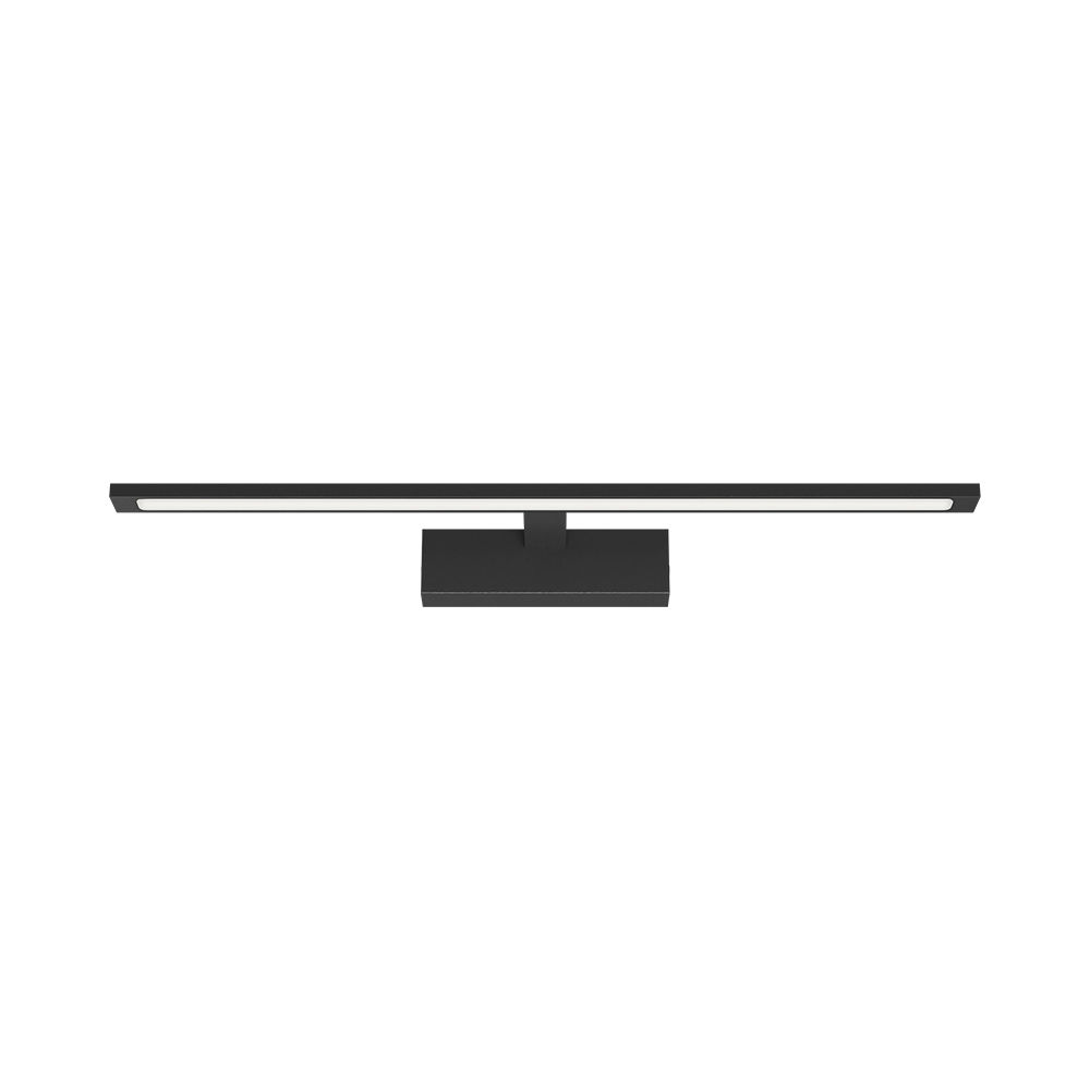 Braytron LED Spiegelleuchte Bad Spiegellampe Badlampe 60cm 3CCT IP44 Wandlampe Wandleuchte Schwarz/Chrom/Gold 12 Watt 900 Lumen (Schwarz) – Ansicht 4