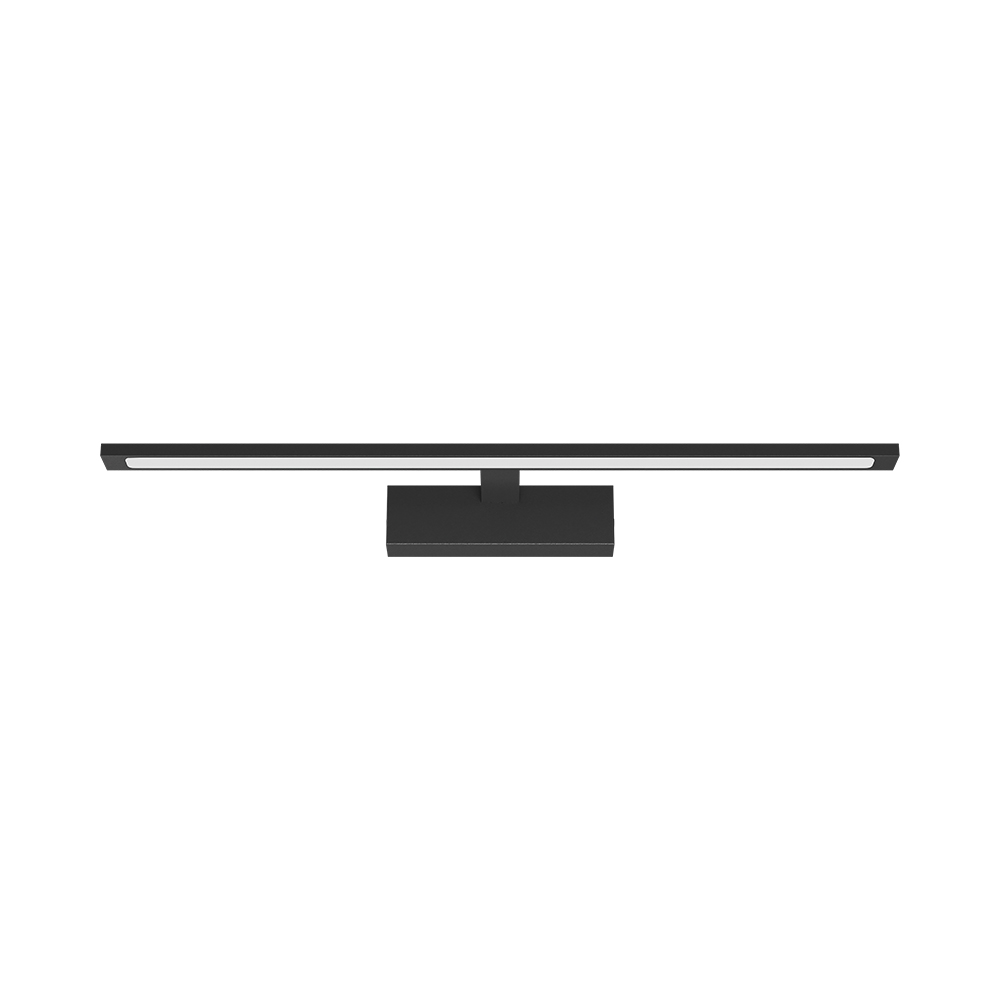 Braytron LED Spiegelleuchte Bad Spiegellampe Badlampe 60cm 3CCT IP44 Wandlampe Wandleuchte Schwarz/Chrom/Gold 12 Watt 900 Lumen (Schwarz) – Ansicht 6