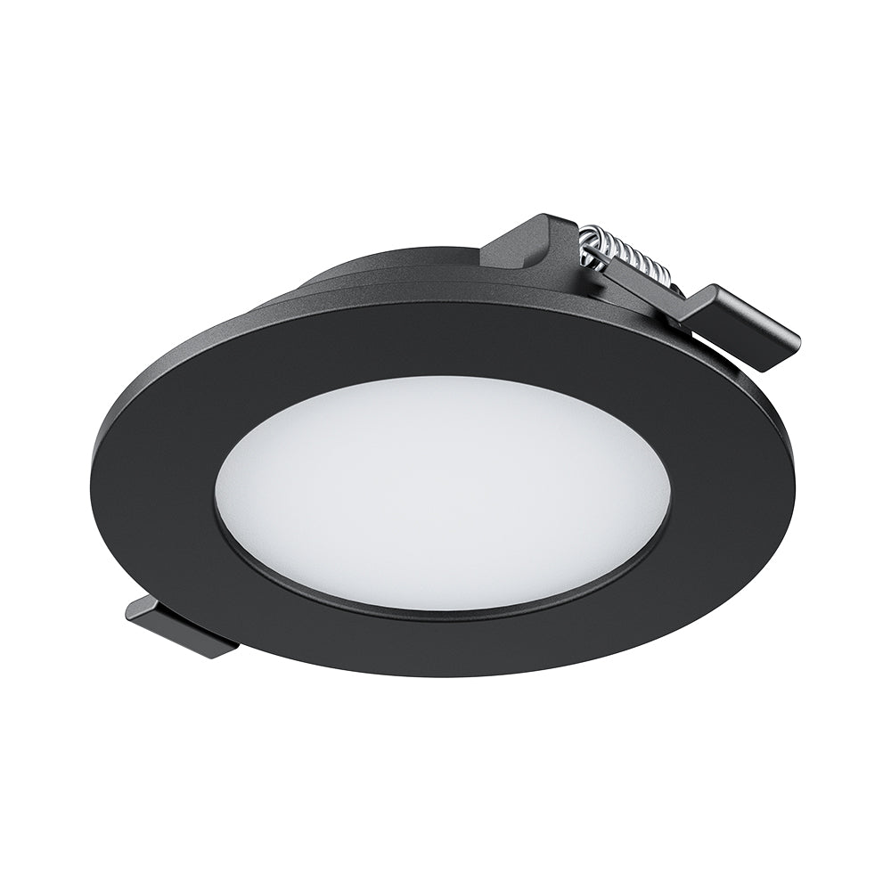 Spot LED Encastrable 3W – 3CCT Sélectionnable (Noir) – BP01-60381