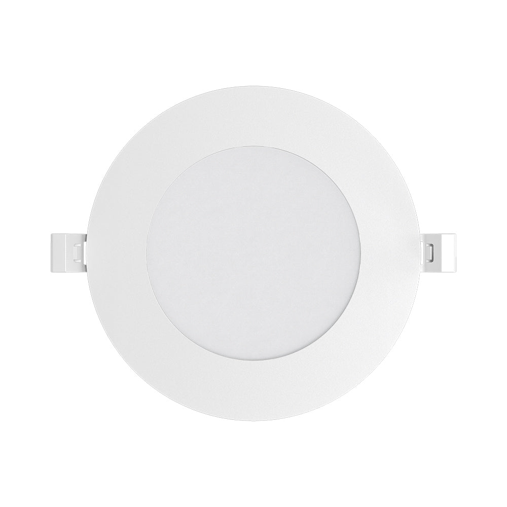 Braytron LED Deckenleuchte 9W 230V Anschluss Kaltweiß 6500K, 790 Lumen, IP40 Deckenlampe für Wohnzimmer, Küche, Flur (Weiß) – Ansicht 2