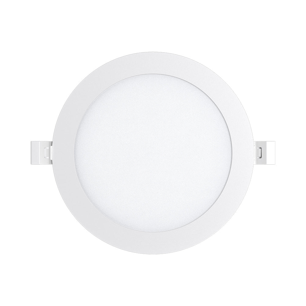Braytron LED Deckenleuchte 12W 230V Anschluss Kaltweiß 6500K, 1120 Lumen, IP40 Deckenlampe für Wohnzimmer, Küche, Flur (Weiß) – Ansicht 4