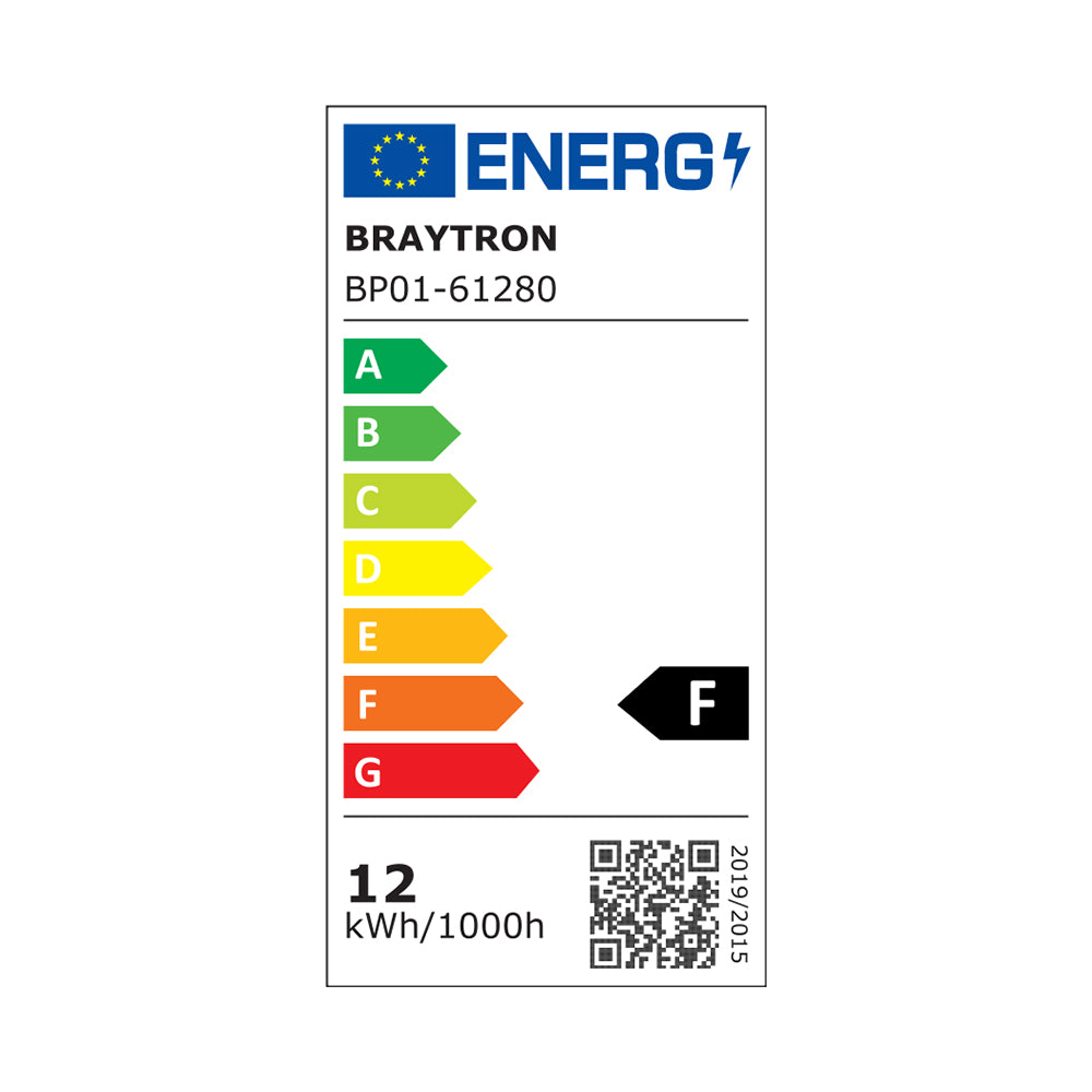 Braytron LED Deckenleuchte 12W 230V Anschluss Warmweiß, Neutralweiß, Kaltweiß 3IN1, 1120 Lumen, IP40 Deckenlampe für Wohnzimmer, Küche, Flur (Weiß) – Ansicht 8