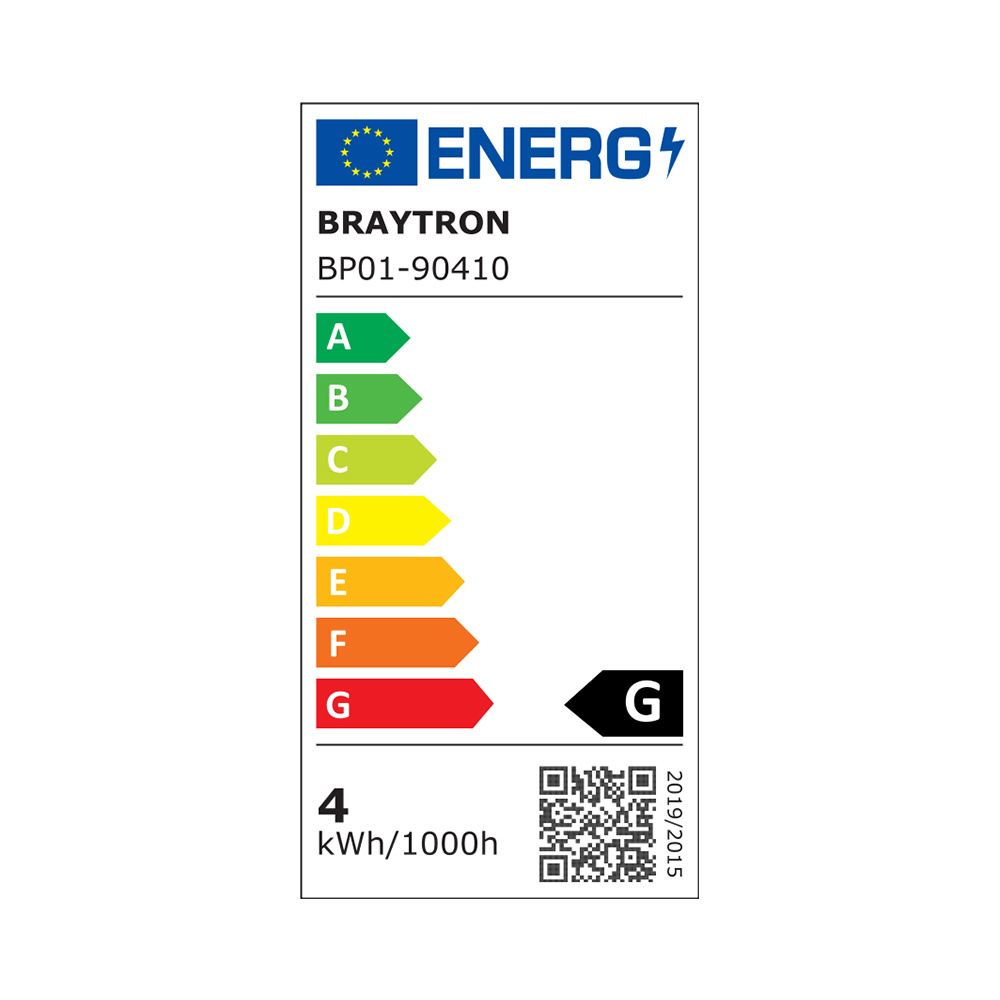Braytron LED Einbauspot Dimmbar 4W 4000K Neutralweiß Ultraflach Einbaustrahler Ø85mm Deckenstrahler – Ansicht 8