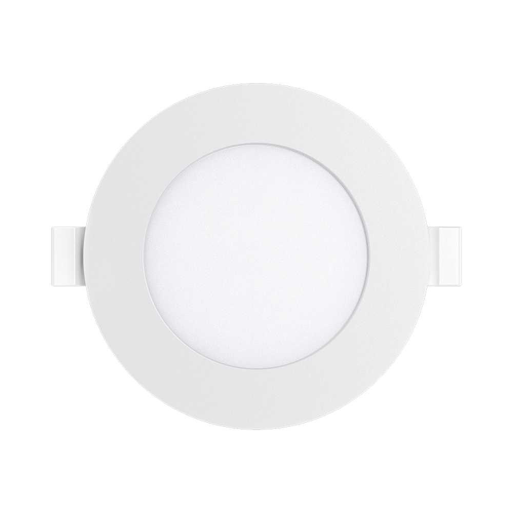 Braytron Ultraslim LED Einbaupanel Spot 4W Ø68mm Rund Dimmbar 3 Lichtfarben 3000K 4000K 6500K CCT 230V IP20 Deckenspot Weiß – Ansicht 4