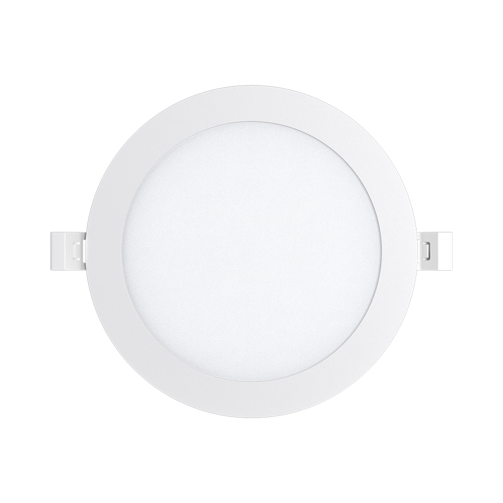 Braytron Ultraslim LED Einbaupanel Spot 12W Ø170mm Rund Dimmbar 3 Lichtfarben CCT 3000K 4000K 6500K 1120lm 230V Deckenleuchte Einbaustrahler Flach 26mm Einbautiefe Weiß Panellampe für Wohnzimmer Büro – Ansicht 4