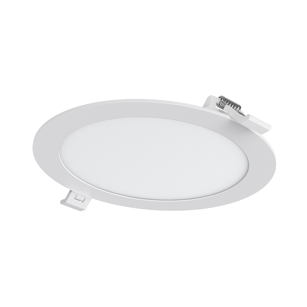 Braytron Ultraslim LED Einbaupanel Spot 12W Ø170mm Rund Dimmbar 3 Lichtfarben CCT 3000K 4000K 6500K 1120lm 230V Deckenleuchte Einbaustrahler Flach 26mm Einbautiefe Weiß Panellampe für Wohnzimmer Büro – Ansicht 7