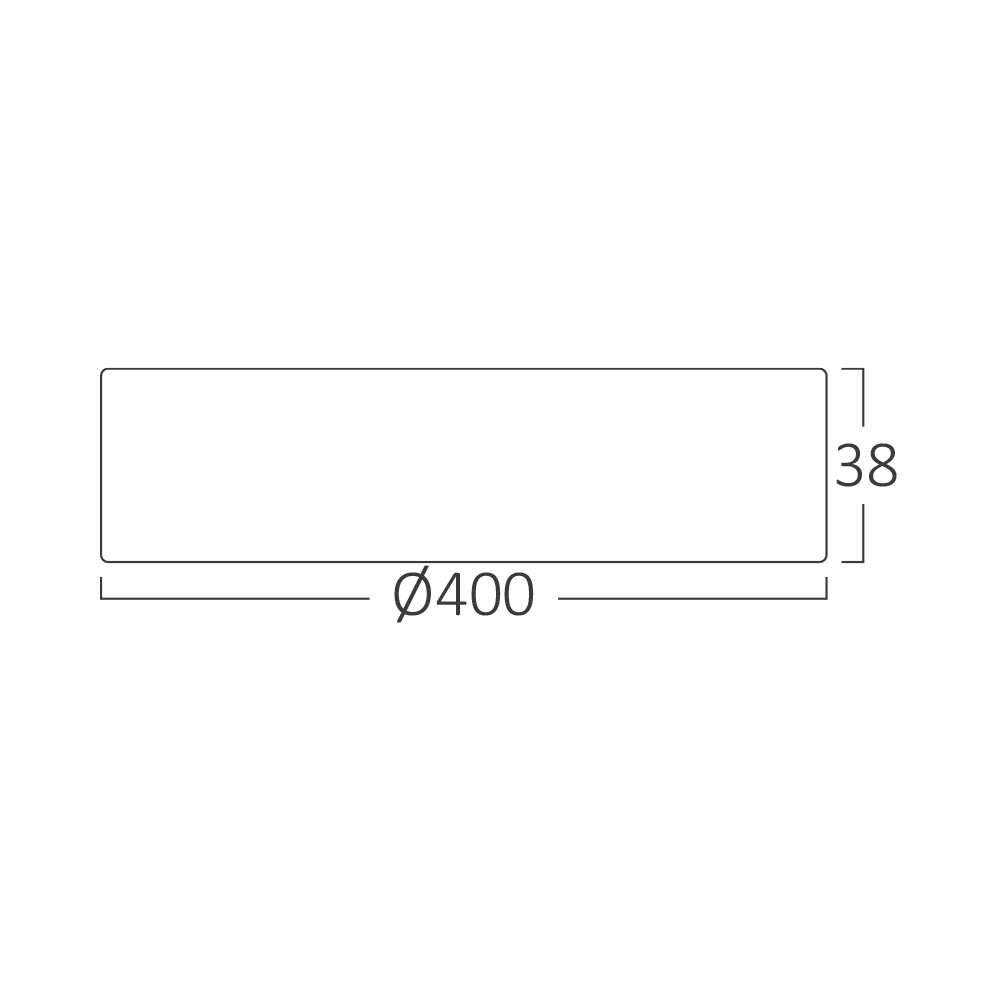 Braytron LED Deckenleuchte 36W 230V Anschluss Warmweiß 3000K, 3720 Lumen, IP20 Deckenlampe für Wohnzimmer, Küche, Flur (Weiß) – Ansicht 7