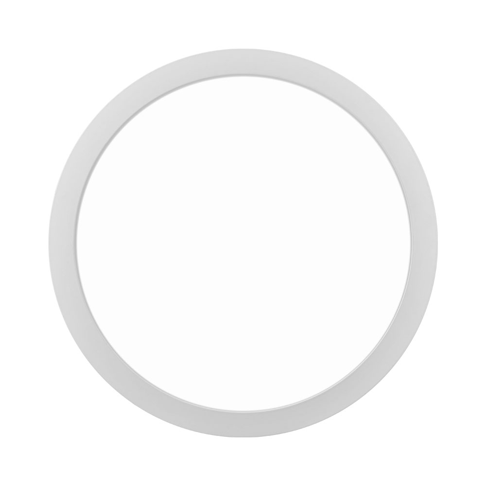 Braytron LED Aufbauleuchte Deckenleuchte rund Ø403mm IP20 36 Watt 2500 Lumen | Kaltweiß (6500 K) – Ansicht 3