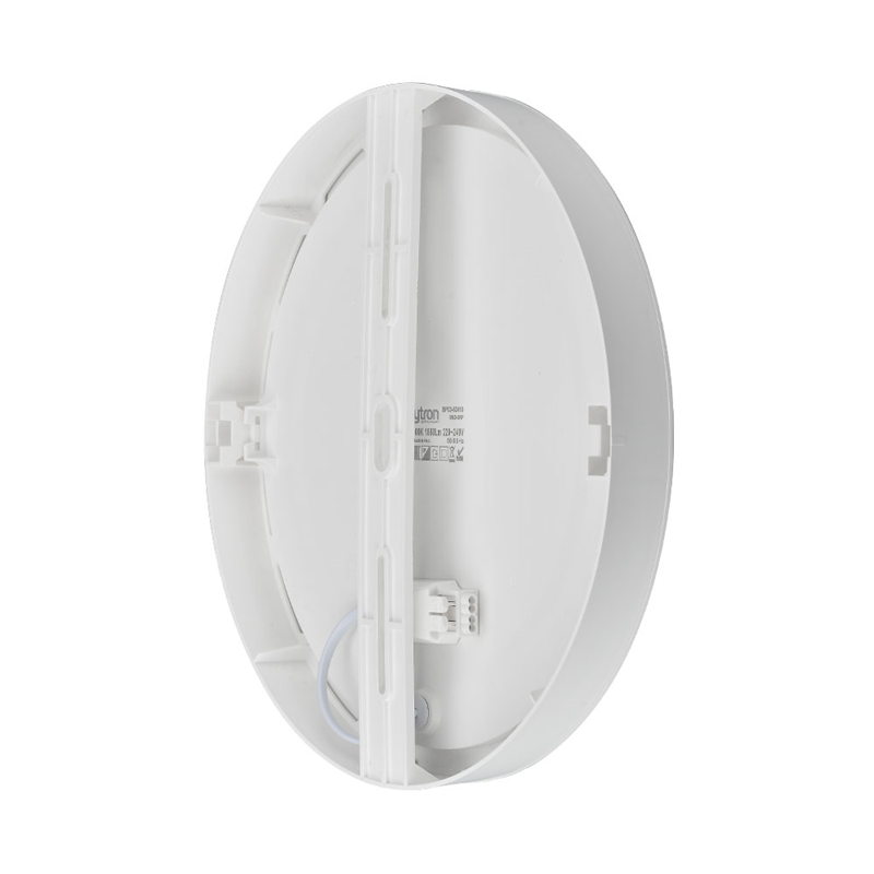 Braytron LED Deckenleuchte 24W 230V Anschluss Warmweiß 3000K, 2400 Lumen, IP40 Deckenlampe für Wohnzimmer, Küche, Flur (Weiß) – Ansicht 8