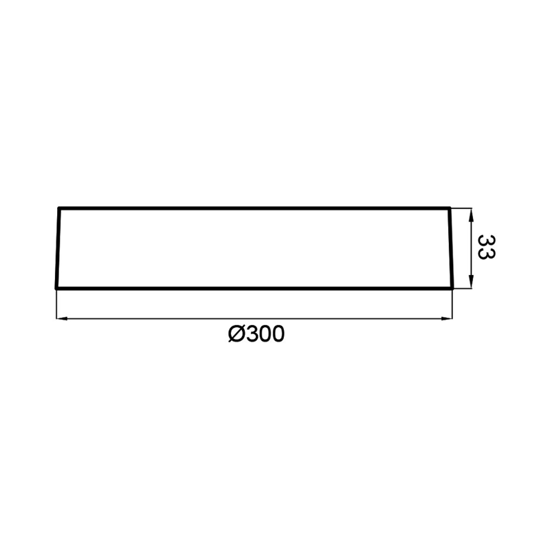 Braytron LED Deckenleuchte 24W 230V Anschluss Warmweiß 3000K, 2400 Lumen, IP40 Deckenlampe für Wohnzimmer, Küche, Flur (Weiß) – Ansicht 9