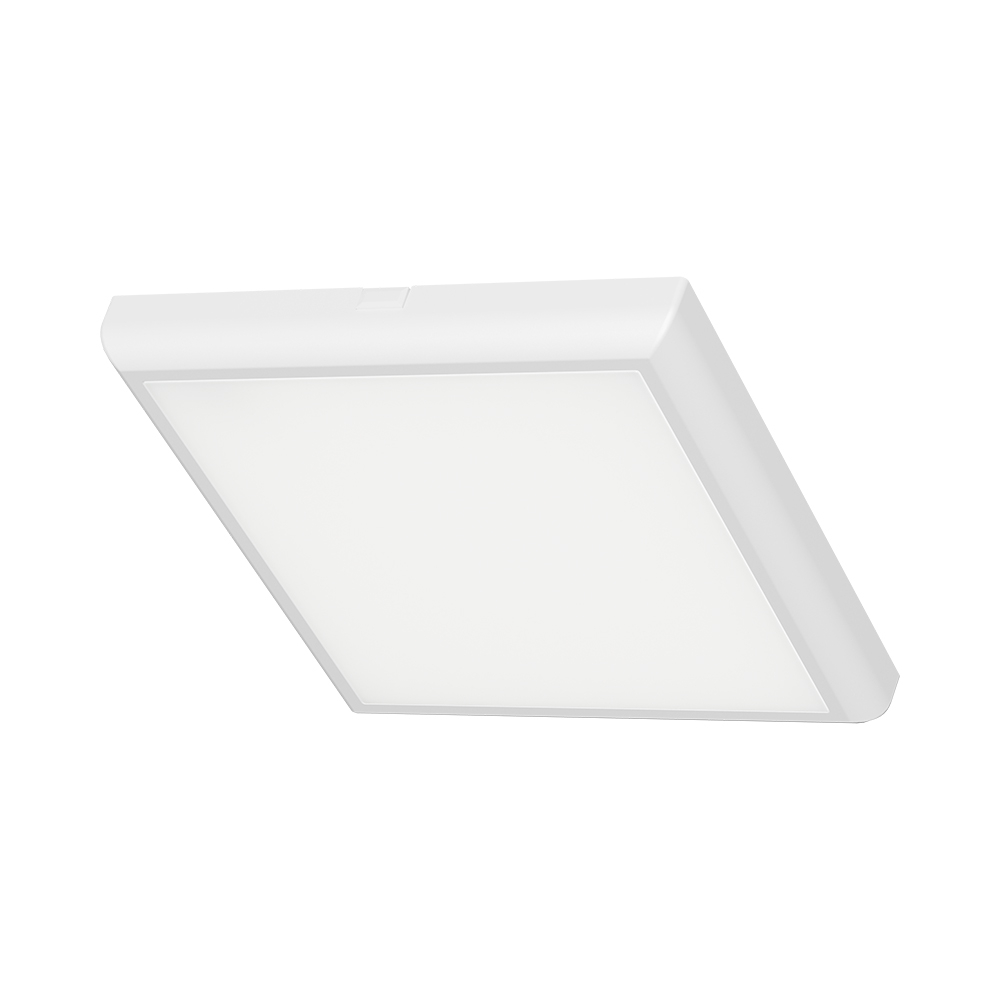 Braytron LED Deckenleuchte 20W 230V Anschluss Warmweiß, Neutralweiß, Kaltweiß 3IN1, 2000 Lumen, IP40 Deckenlampe für Wohnzimmer, Küche, Flur (Weiß) – Ansicht 3