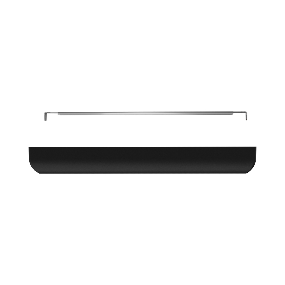 Braytron LED Deckenleuchte 20W 230V Anschluss Warmweiß, Neutralweiß, Kaltweiß 3IN1, 2000 Lumen, IP40 Deckenlampe für Wohnzimmer, Küche, Flur (Schwarz) – Ansicht 5