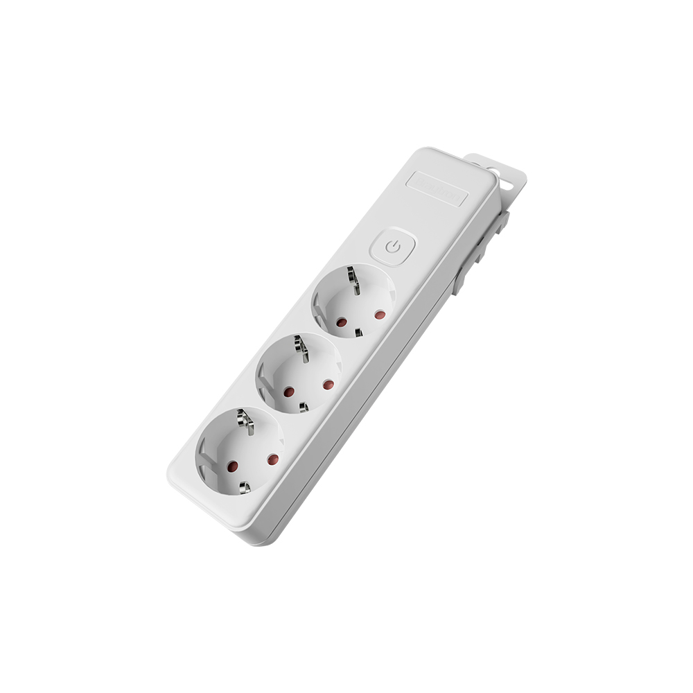 Bloc multiprise 3 prises avec interrupteur – sans câble, protection enfants – BY72-00230