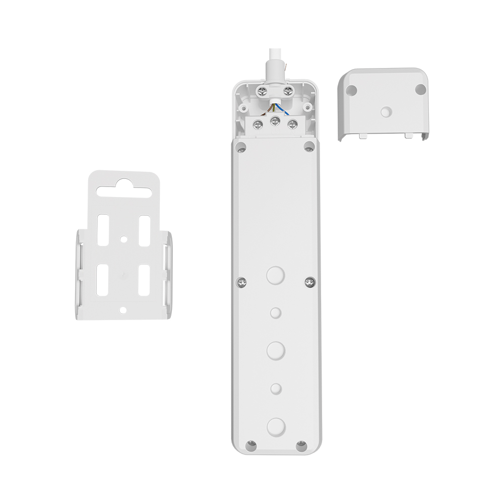 Braytron Mehrfachsteckdose 3-Fach ohne Kabel, mit beleuchtetem EIN-/Ausschalter, 3680W, Kindersicherung, Steckdosenleiste für individuelle Installation mit Clip-System – Ansicht 4