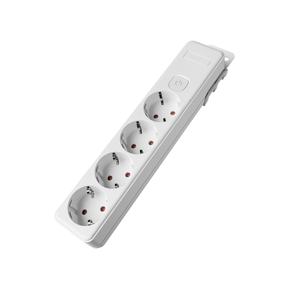 Bloc multiprise 4 prises avec interrupteur – sans câble, protection enfants – BY72-00240